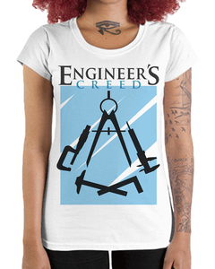 Camiseta Feminina Engineers Creed