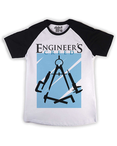 Camiseta Raglan Engineers Creed - comprar online