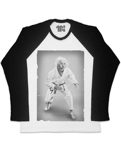 Camiseta Raglan Manga Longa Físico Perfeito