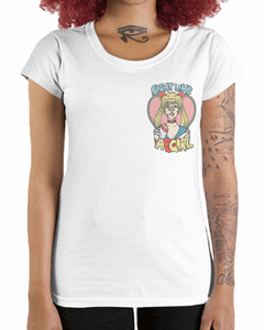 Camiseta Feminina Lute como uma Guerreira Magica de Bolso