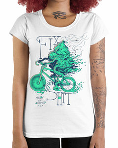 Camiseta Feminina Bicicleta