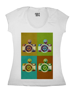 Camiseta Feminina Fotografia Moderna na internet