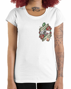 Camiseta Feminina Gamer for Life De Bolso