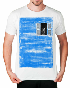 Camiseta Gato na Janela - comprar online