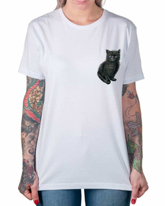 Camiseta Gato Preto de Bolso na internet