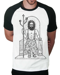 Camiseta Raglan Deus Nerd - comprar online