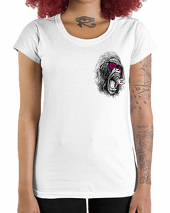 Camiseta Feminina Gorilla Glass de Bolso