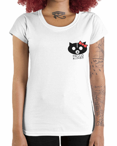 Camiseta Feminina Hello Kinky de Bolso