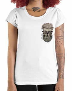 Camiseta Feminina Morte Hipster de Bolso
