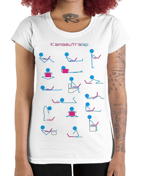 Camiseta Feminina Kamasutra Lap - Camisetas N1VEL
