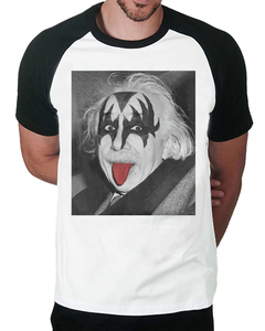 Camiseta Raglan Kiss the Physicist - comprar online