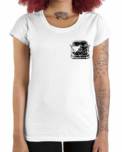 Camiseta Feminina Kombi de Bolso