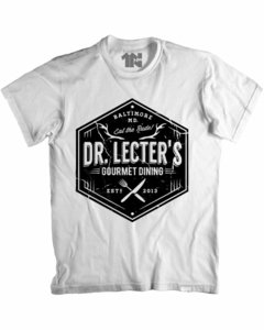 Camiseta Restaurante Gourmet Lecter - comprar online