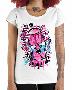 Camiseta Feminina Graffiti