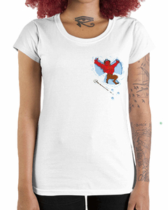 Camiseta Feminina Meio Besta de Bolso