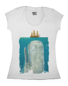 Camiseta Feminina Moby Dick na internet