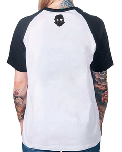 Camiseta Raglan Coração Artístico - Camisetas N1VEL