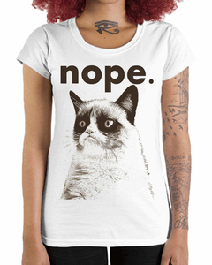 Camiseta Feminina Nope