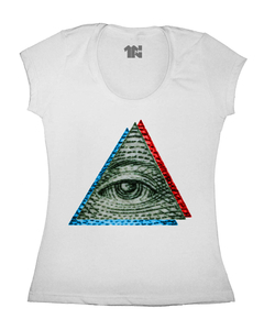Camiseta Feminina Deus Mercado na internet