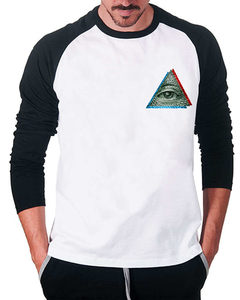 Camiseta Raglan Manga Longa Deus Mercado no Bolso - comprar online