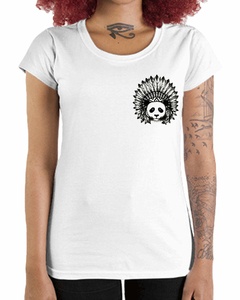 Camiseta Feminina Panda Pajé de Bolso