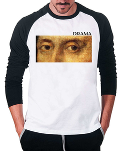 Camiseta Raglan Manga Longa Drama - comprar online