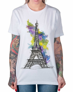 Camiseta Paris Aquarela na internet