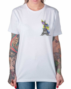 Camiseta Paris Aquarela de Bolso na internet