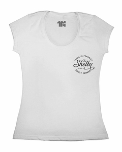 Camiseta Feminina Shelby Ltda de Bolso na internet