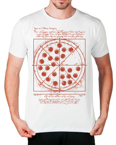 Camiseta Pizza Vitruviana na internet