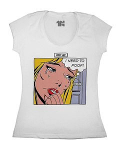 Camiseta Feminina POOP ART - comprar online