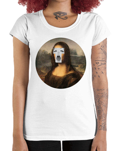 Camiseta Feminina Da Vinci Senpai