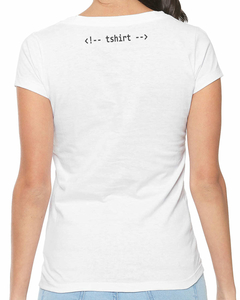 Camiseta Feminina Algoritmo - comprar online