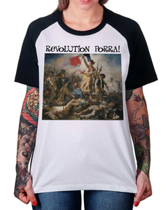 Camiseta Raglan Revolução! na internet