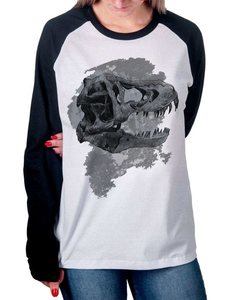 Camiseta Raglan Manga Longa Rex na internet