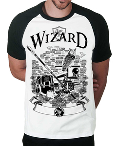 Camiseta Raglan do Mago na internet