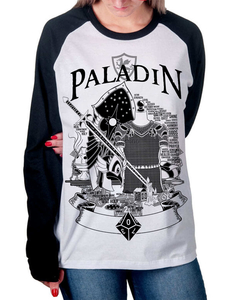 Raglan Manga Longa do Paladino - Camisetas N1VEL