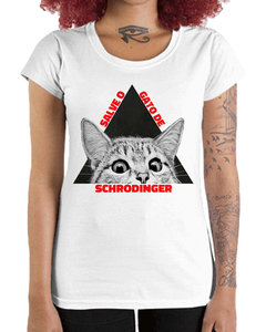 Camiseta Feminina Salve o Gato!