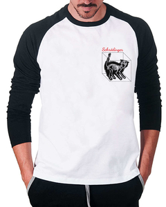 Camiseta Raglan Manga Longa Schrodinger - comprar online