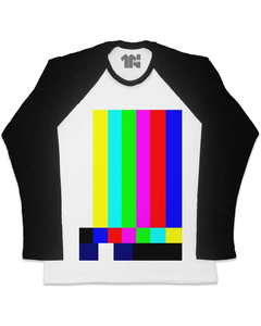 Camiseta Raglan Manga Longa Sem Sinal