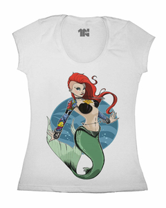 Camiseta Feminina Sereia Punk - comprar online