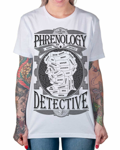 Camiseta Frenologia de um Detetive na internet