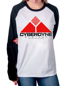Camiseta Raglan Manga Longa Cyberdyne na internet