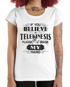 Camiseta Feminina Telecinese