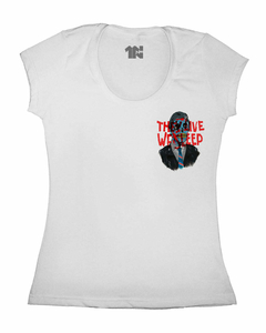 Camiseta Feminina Obedeça de Bolso na internet