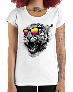 Camiseta Feminina Estilo Tigrão