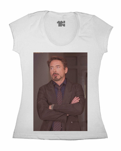 Camiseta Feminina Ironia na internet