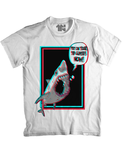 Camiseta Tubarão 3D