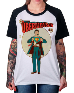 Camiseta Raglan Ubermensch na internet
