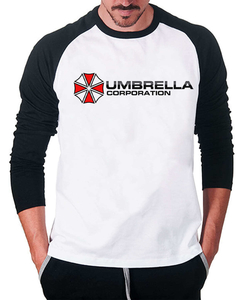 Camiseta Raglan Manga Longa Umbrella na internet